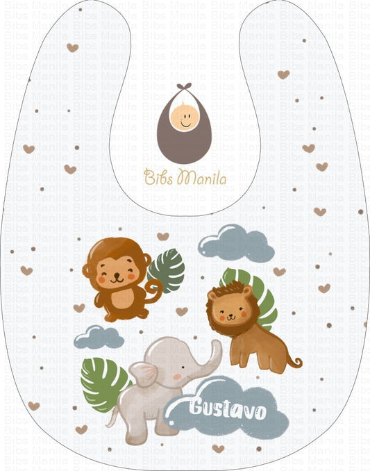 Baby Pets Ecru Bibs