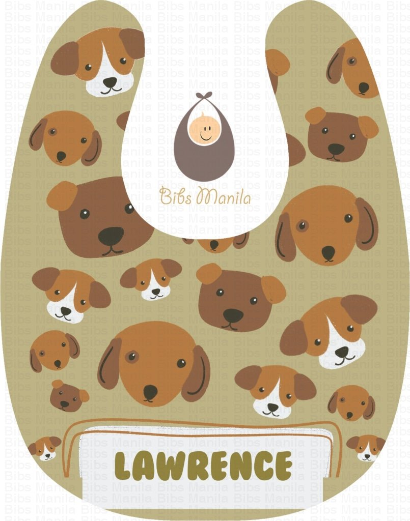 Babys Best Friend Brown / Without Waves Bibs