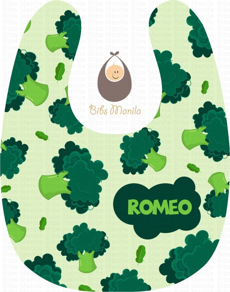 Brocolli Bunch Bibs