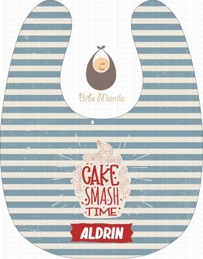 Cake Smash Time Bibs