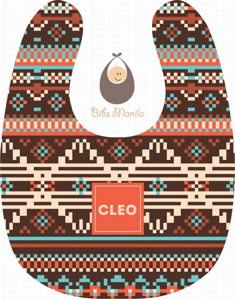 Ethnic Pattern 2 Bibs