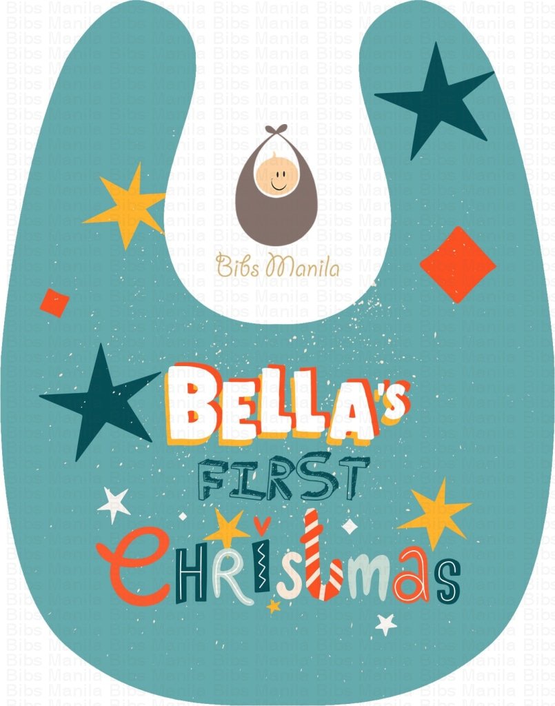 First Christmas Ornaments Bibs