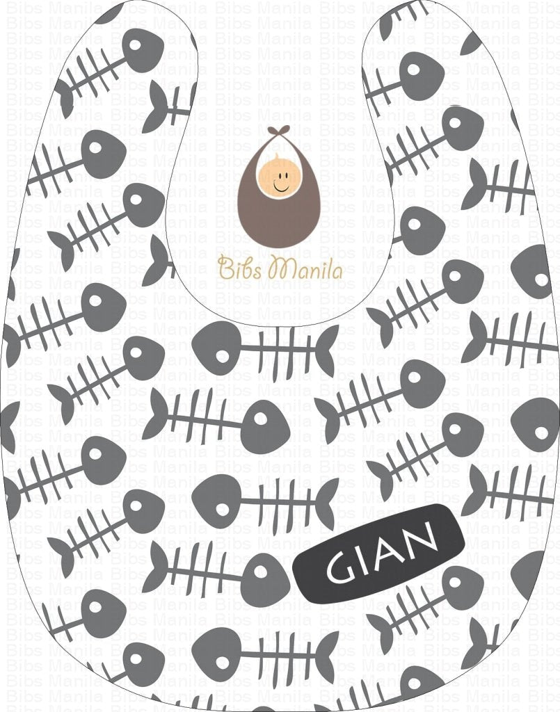 Fish Bones 2 Bibs