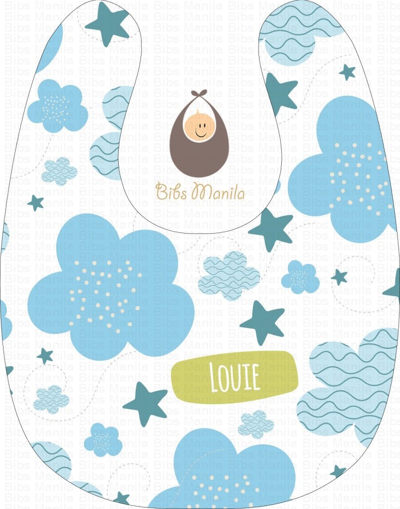 Fluffy Clouds Bibs
