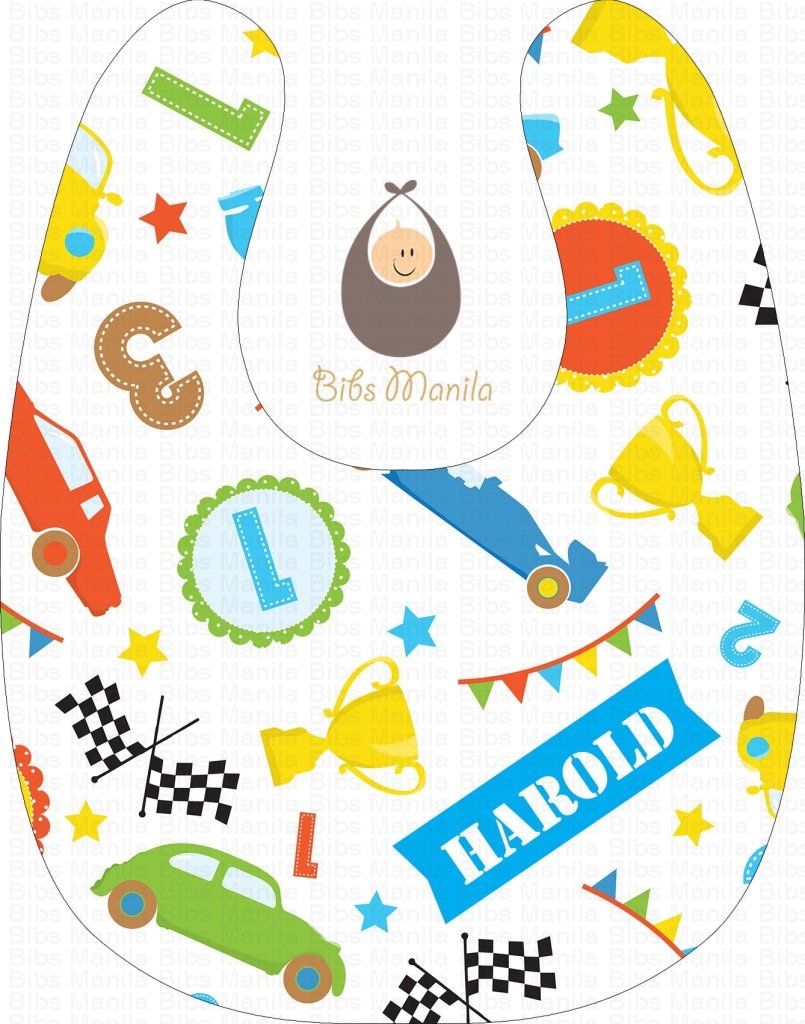 Formula One Winner Whiteout Bibs