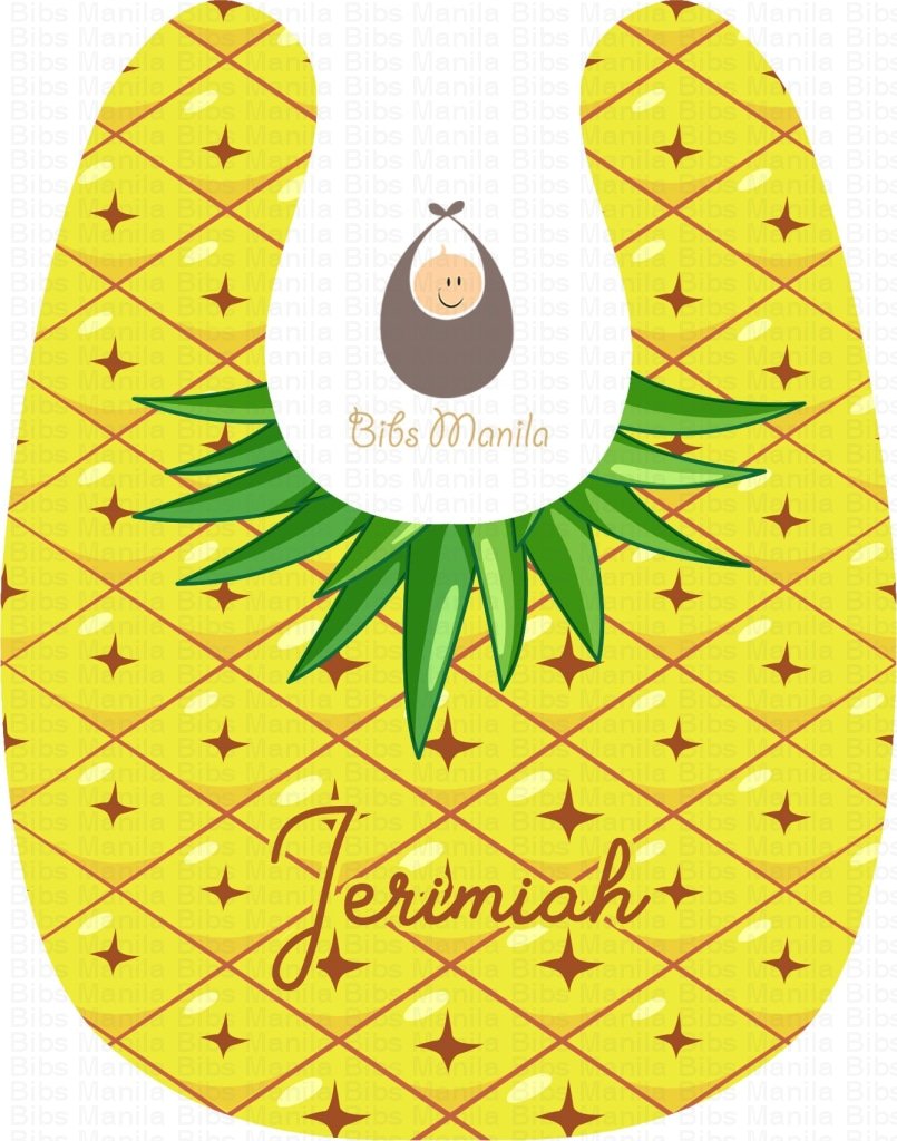 Golden Pineapple Bibs
