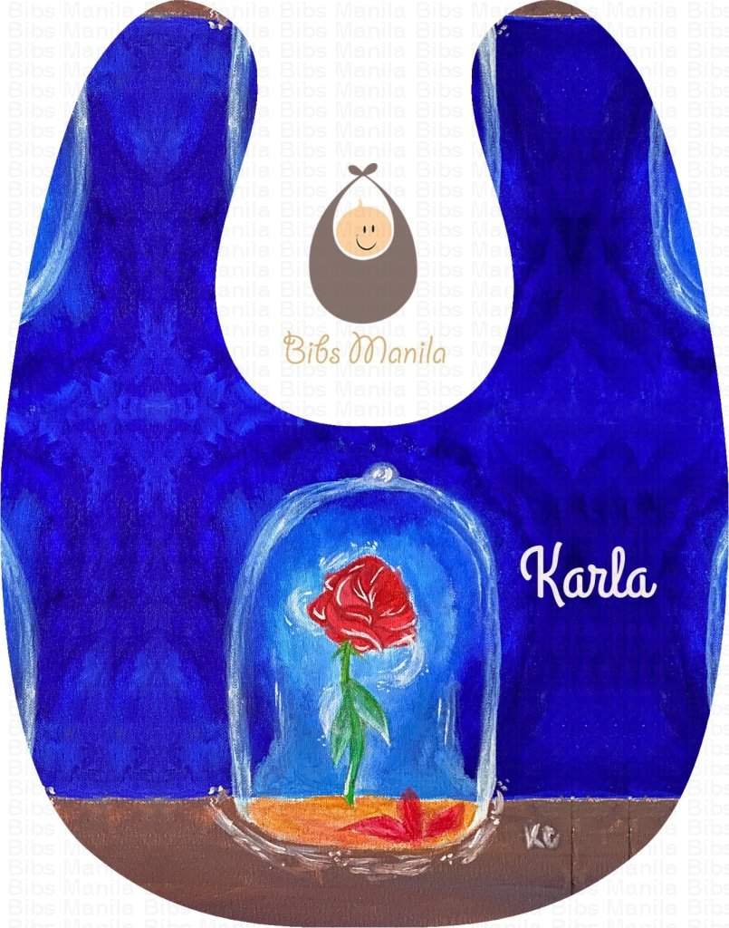 Hand-Painted Bib 23: Tale As Old Time Bibs