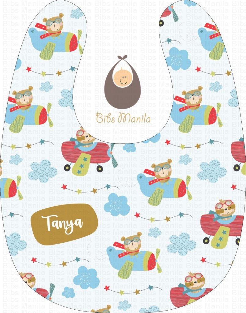 Happy Skies Bibs