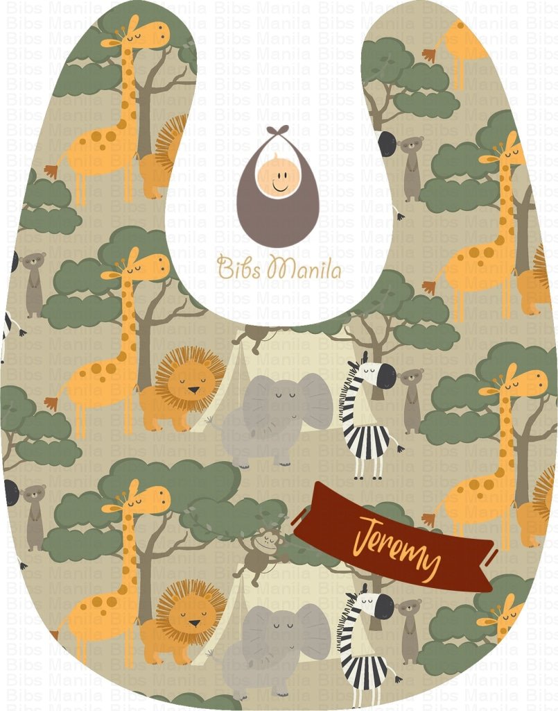 Jungle Nap Bibs