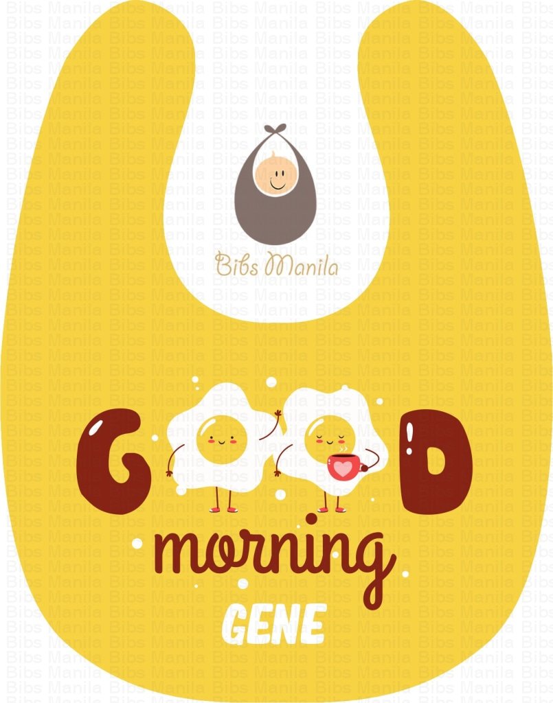 Ketchup And Eggs Bibs