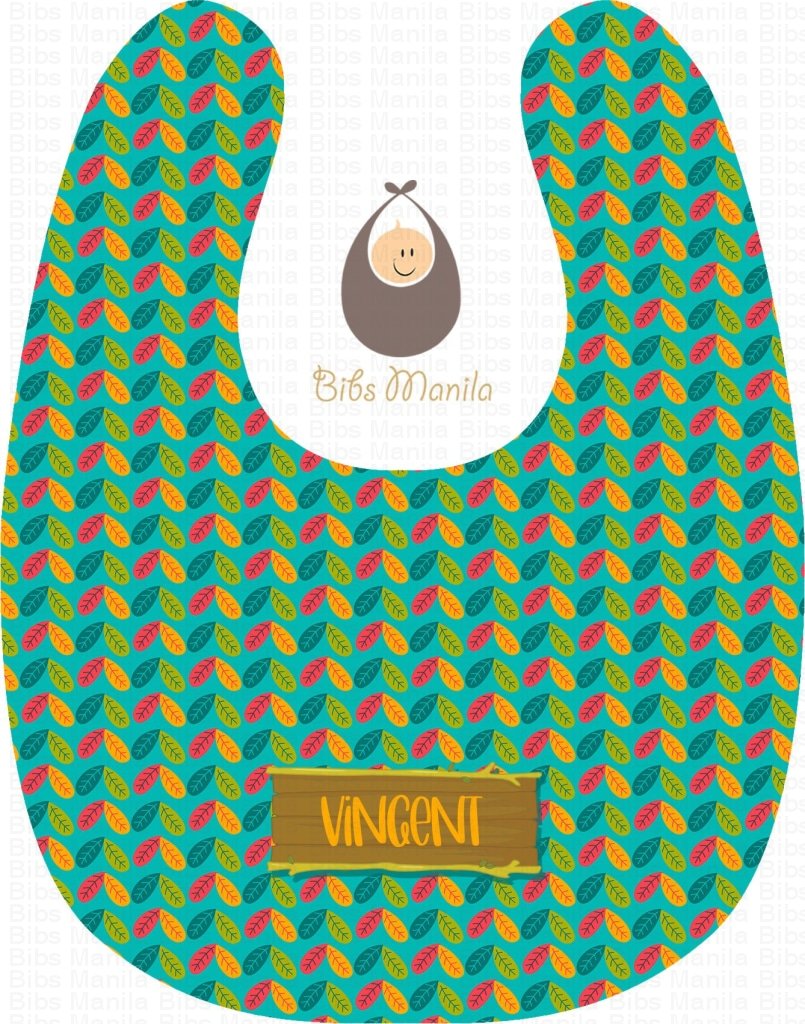 Leaf Pattern Bibs