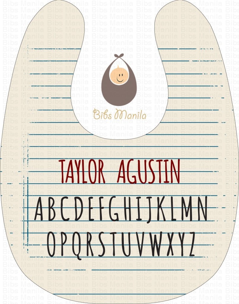 Learning Alphabet Bibs