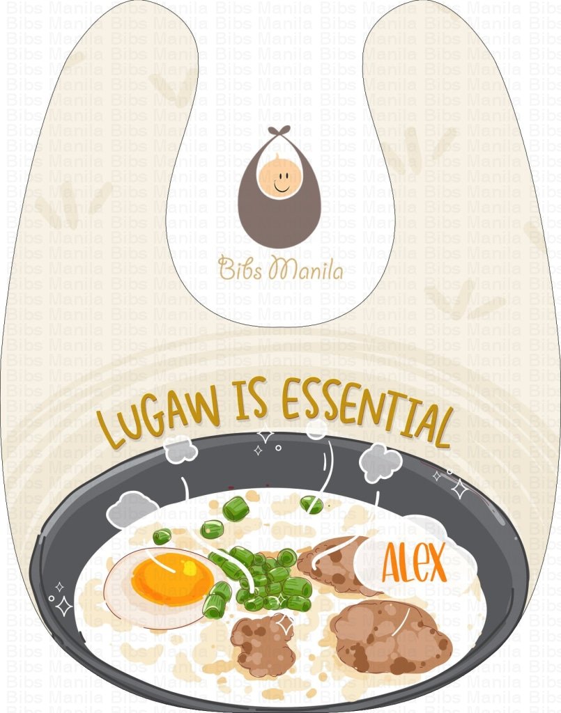 Lugaw Is Essential Bibs
