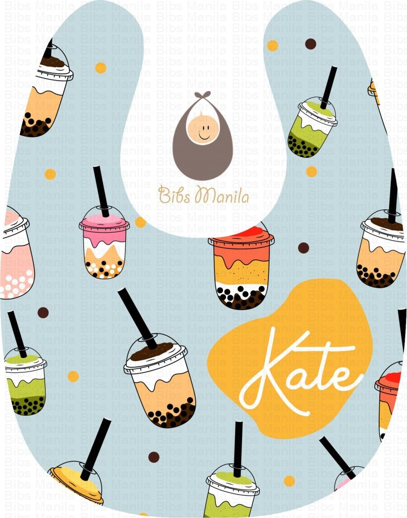 Milktea Heaven Bibs