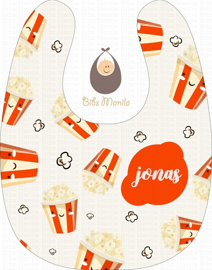 Movie Time Pop Bibs