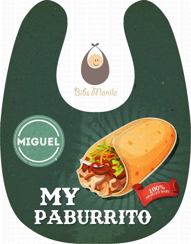 My Paburrito Bibs