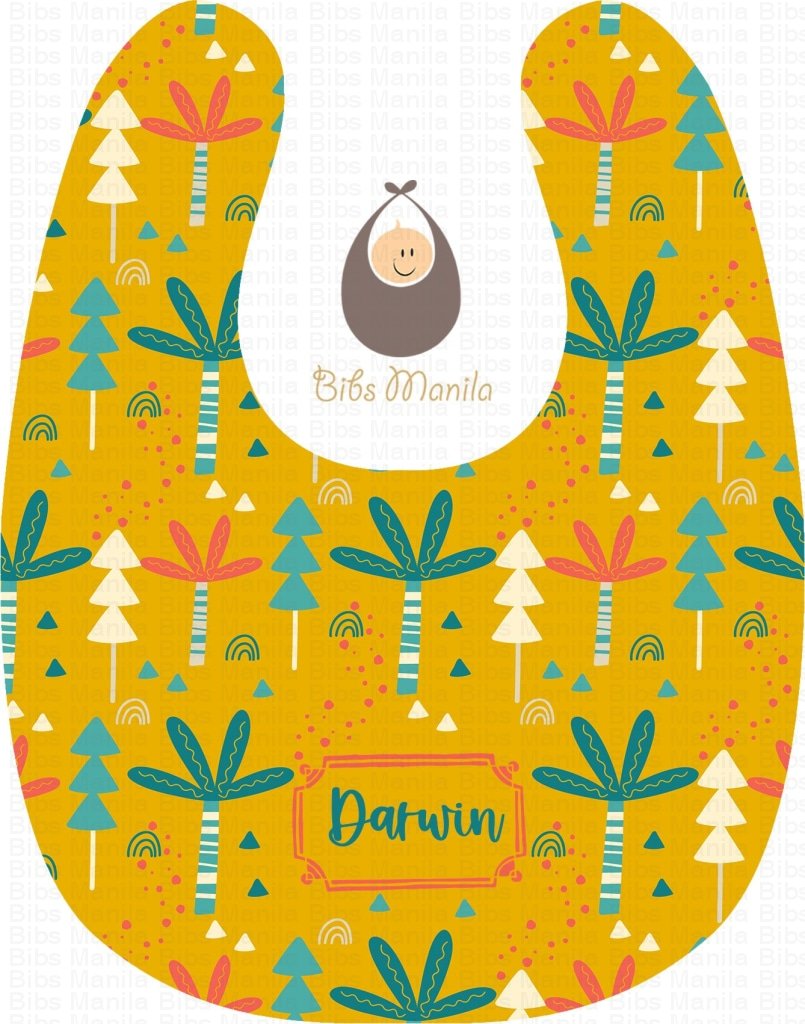 Palm Party Bibs