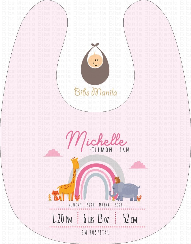 Profile Bib In Blush Bibs