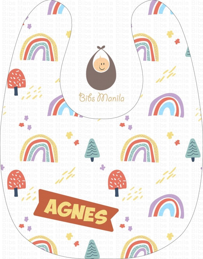 Rainbow Bush Bibs