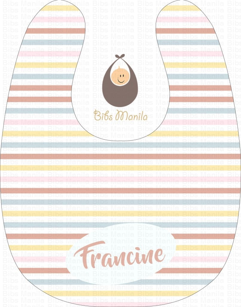 Stripity Stripes Bibs
