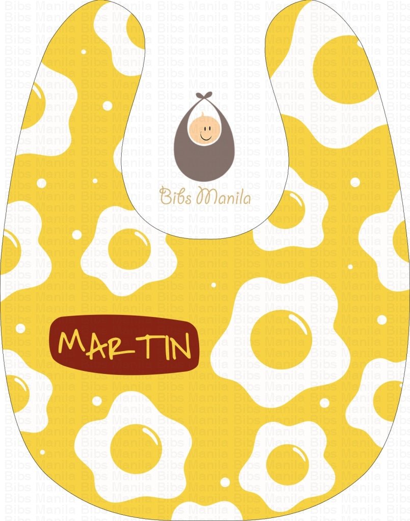Sunny Eggs Bibs