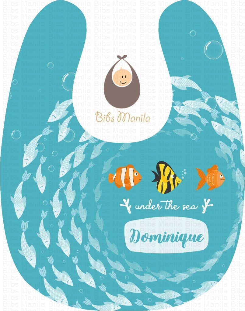 Under The Sea Bibs