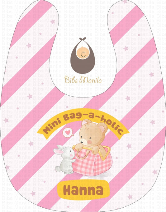 Mini Bagaholic Bibs