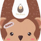 Animal Face Kawaii Bibs