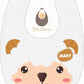 Animal Face Kawaii Bibs