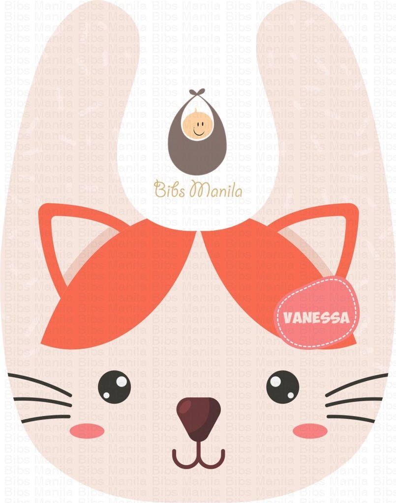 Animal Face Kawaii Bibs