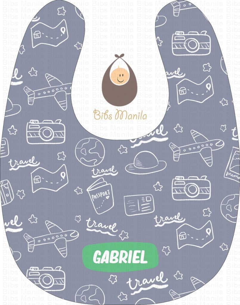 Baby Traveller Slate Bibs