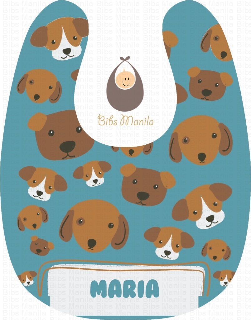 Babys Best Friend Teal / Without Waves Bibs