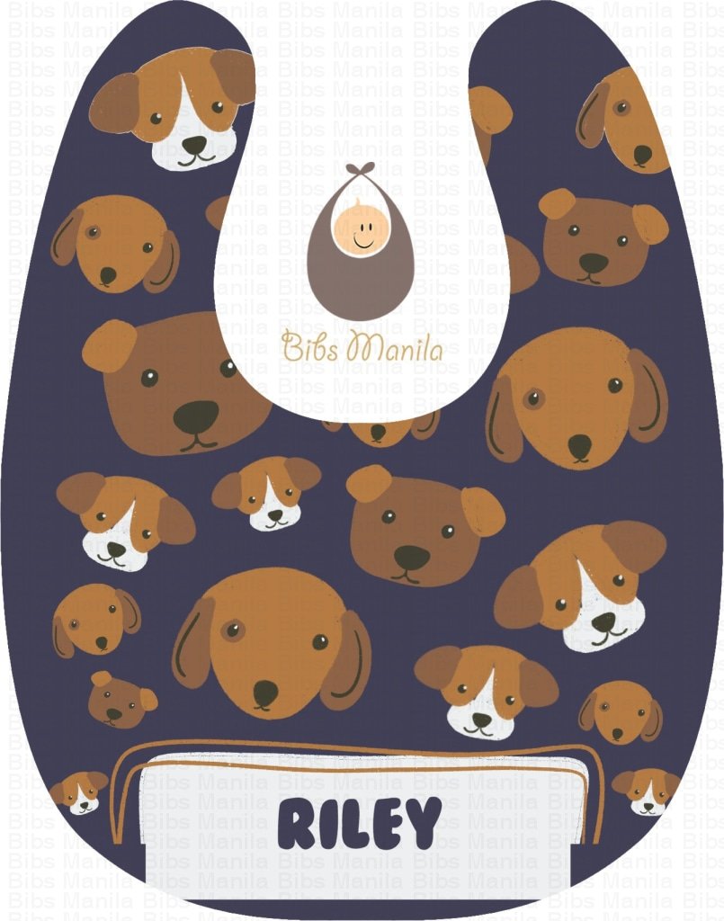 Babys Best Friend Violet / Without Waves Bibs