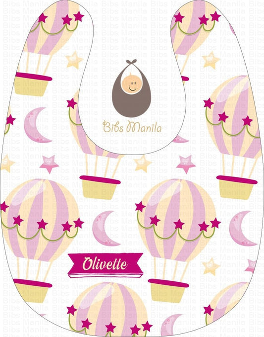 Balloon Dreams In Pink Bibs