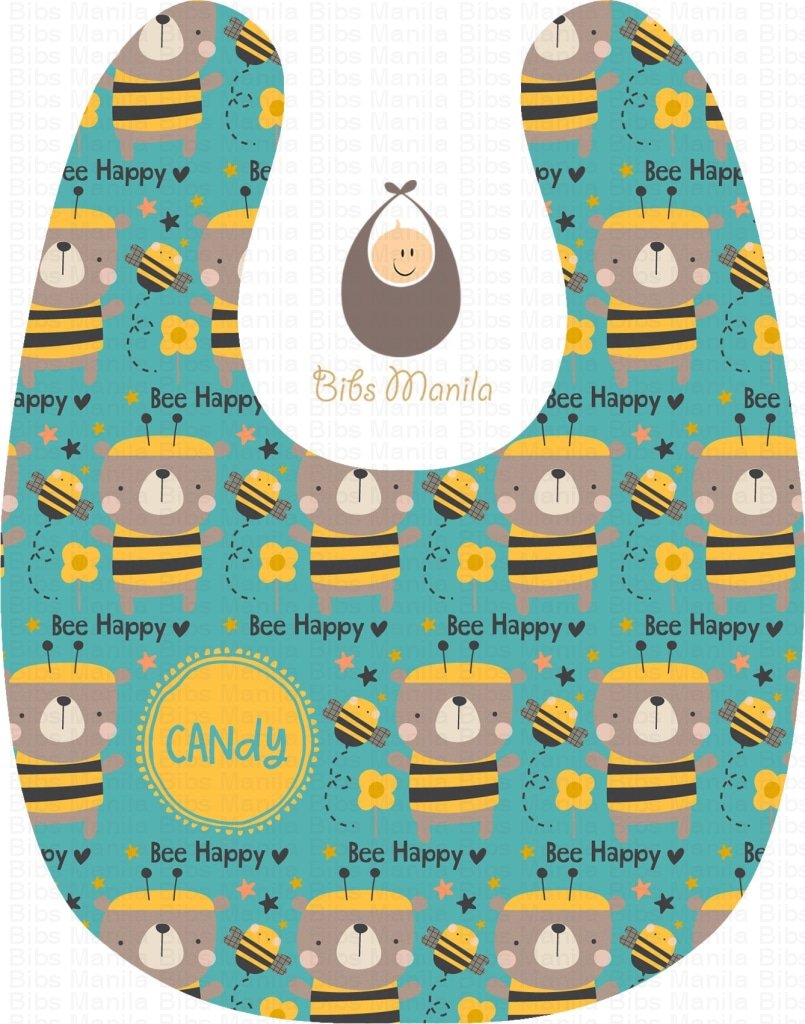 Bee Happy Bibs