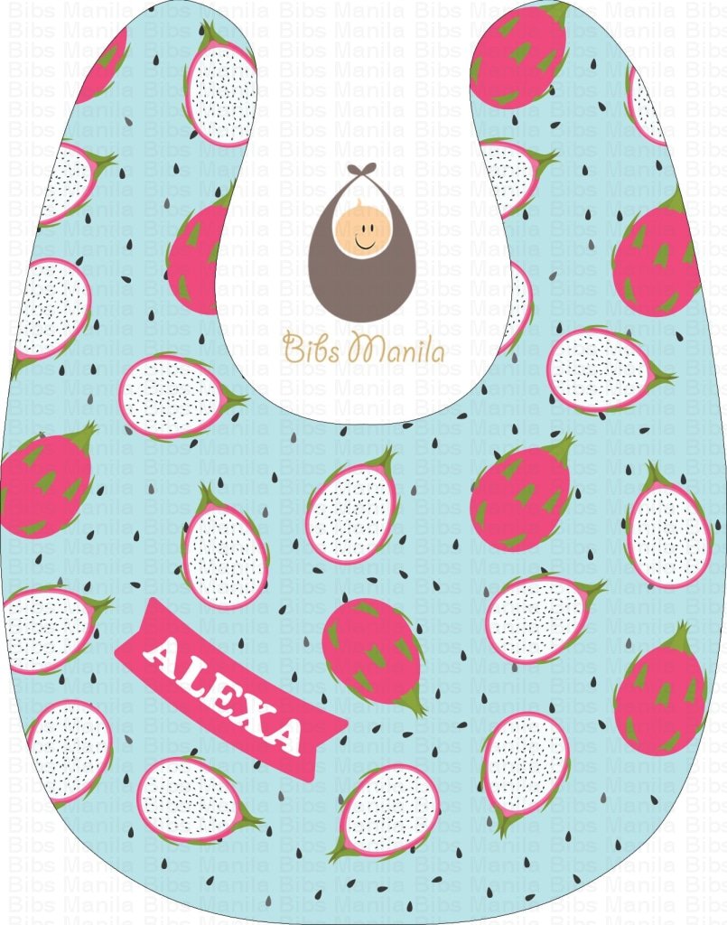 Dragonfruit Surprise Bibs