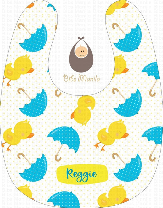 Ducky Rain Dance Bibs