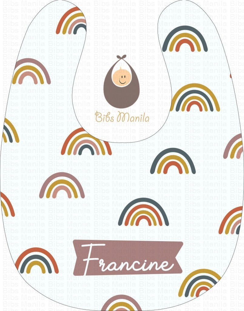 Easy Rainbow Bibs