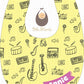 Family Jam Canary Bibs