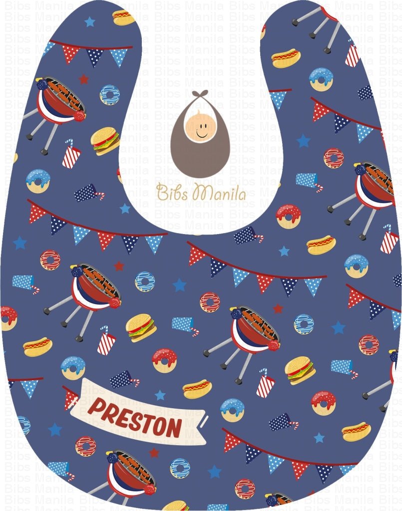 Fourth Of July Grill Bibs