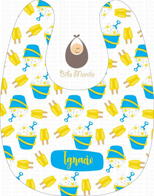 Ice Cream Buckets Bibs