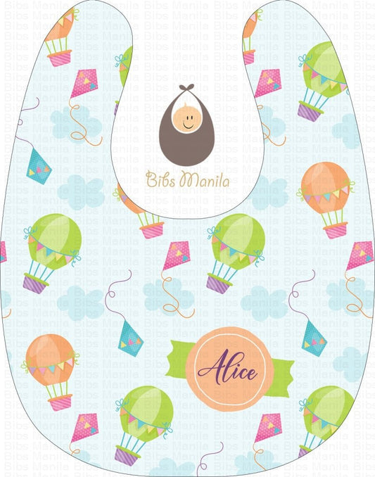 Kites And Balloons Citrus Burst Bibs
