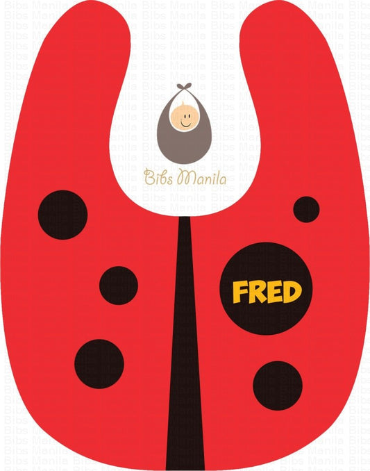 Lady Bug Bibs