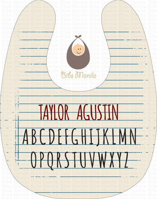 Learning Alphabet Bibs