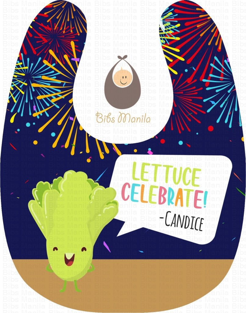 Lettuce Celebrate Bibs