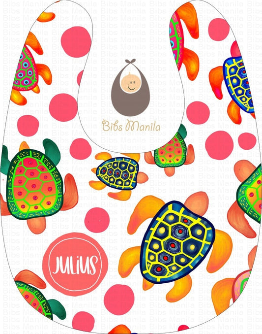 Mosaic Pawikans Bibs