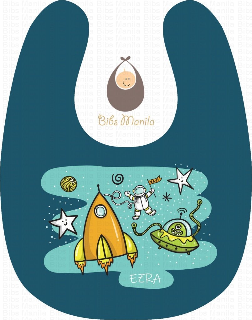 Outer Space Bibs