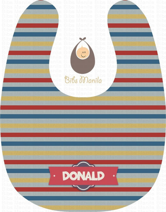 Robo Stripes Bibs