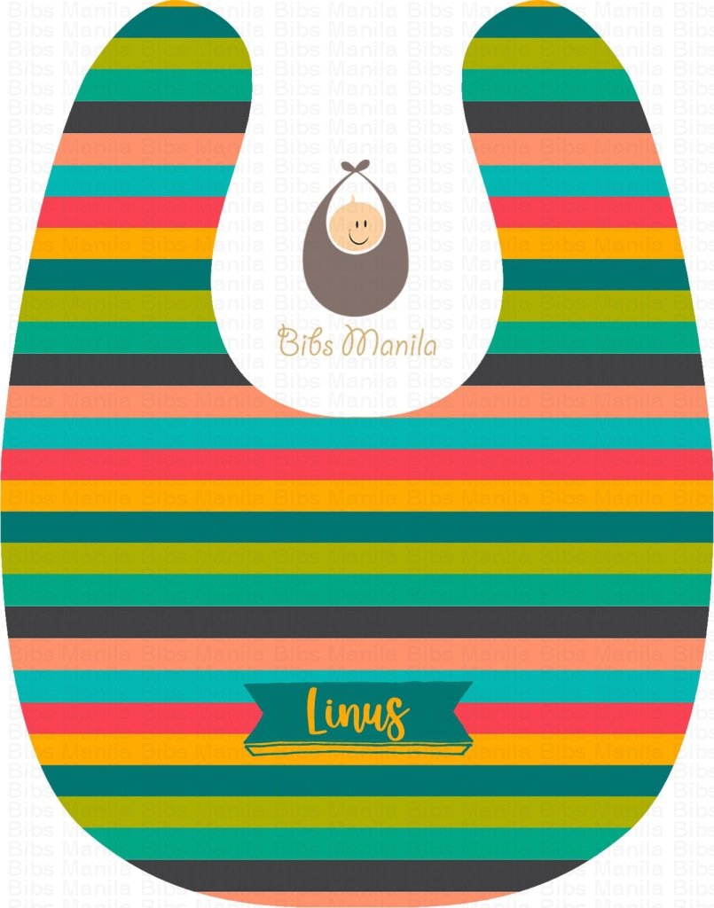 Solid Stripes Bibs