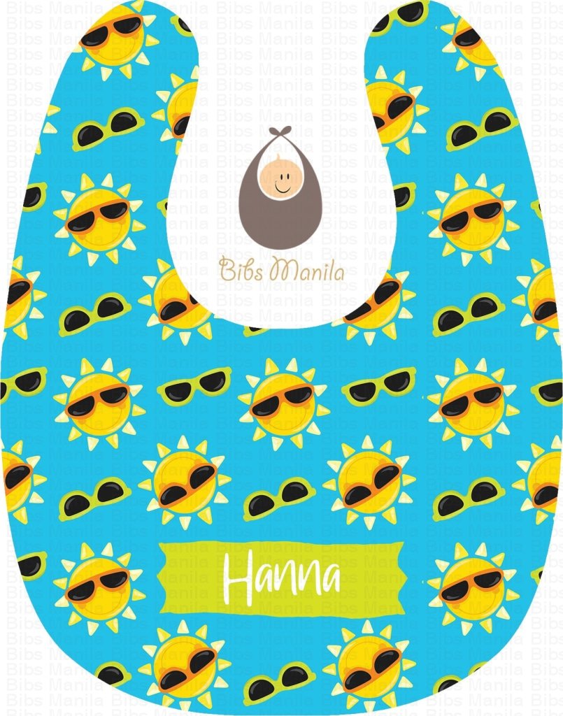 Sunny Poolside Bibs